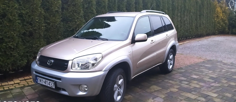 Toyota RAV4 cena 27900 przebieg: 176800, rok produkcji 2004 z Myślenice małe 106